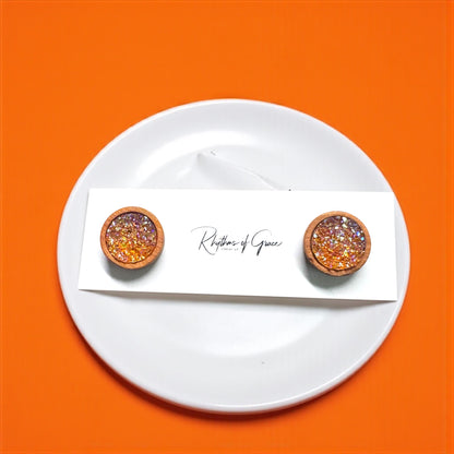 Sparkle & Shine: Faux Druzy Stud Earrings! ✨
