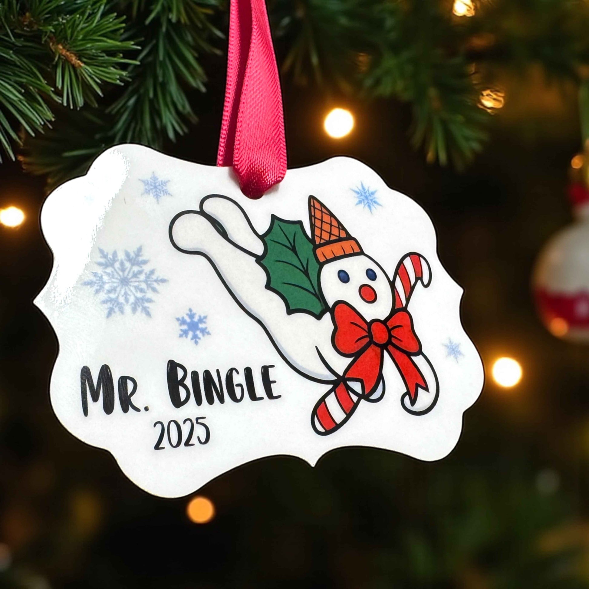 Mr. Bingle 2025 Christmas Ornament – Holiday Collectible Keepsake 🎄