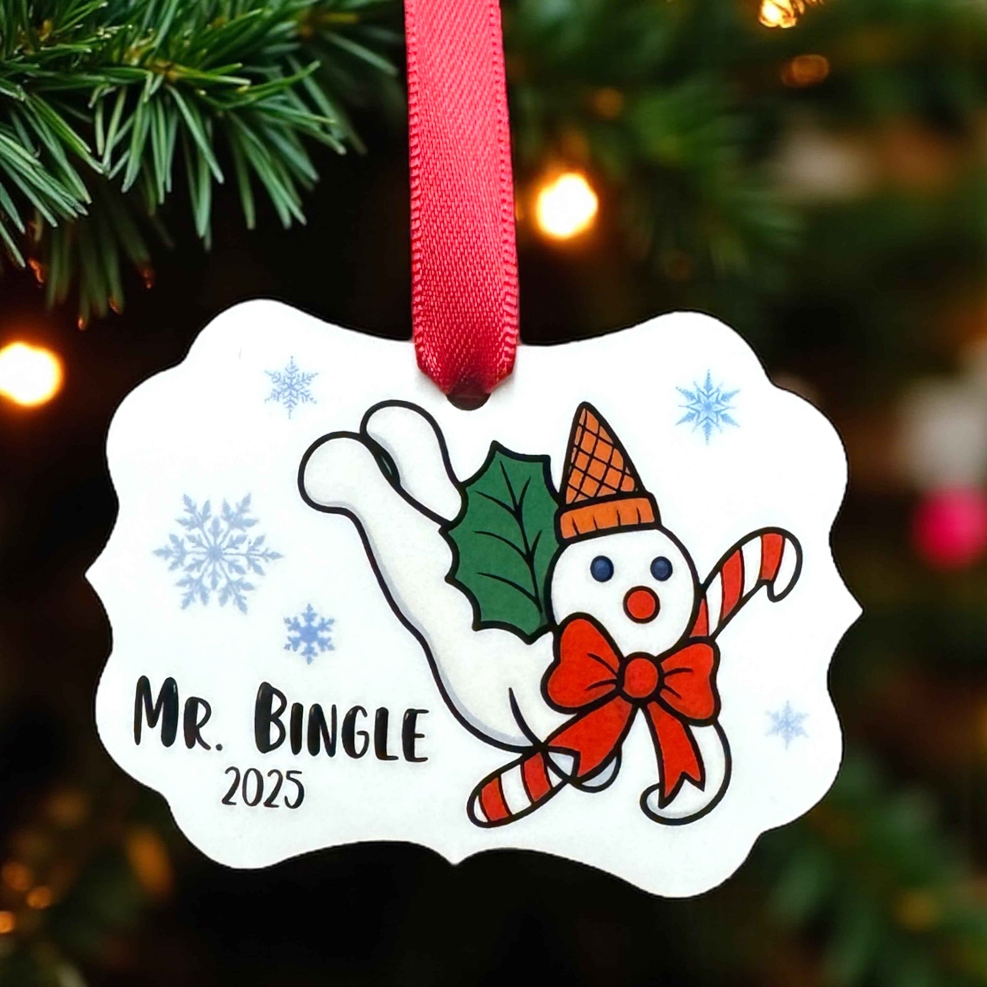 Mr. Bingle 2025 Christmas Ornament – Holiday Collectible Keepsake 🎄
