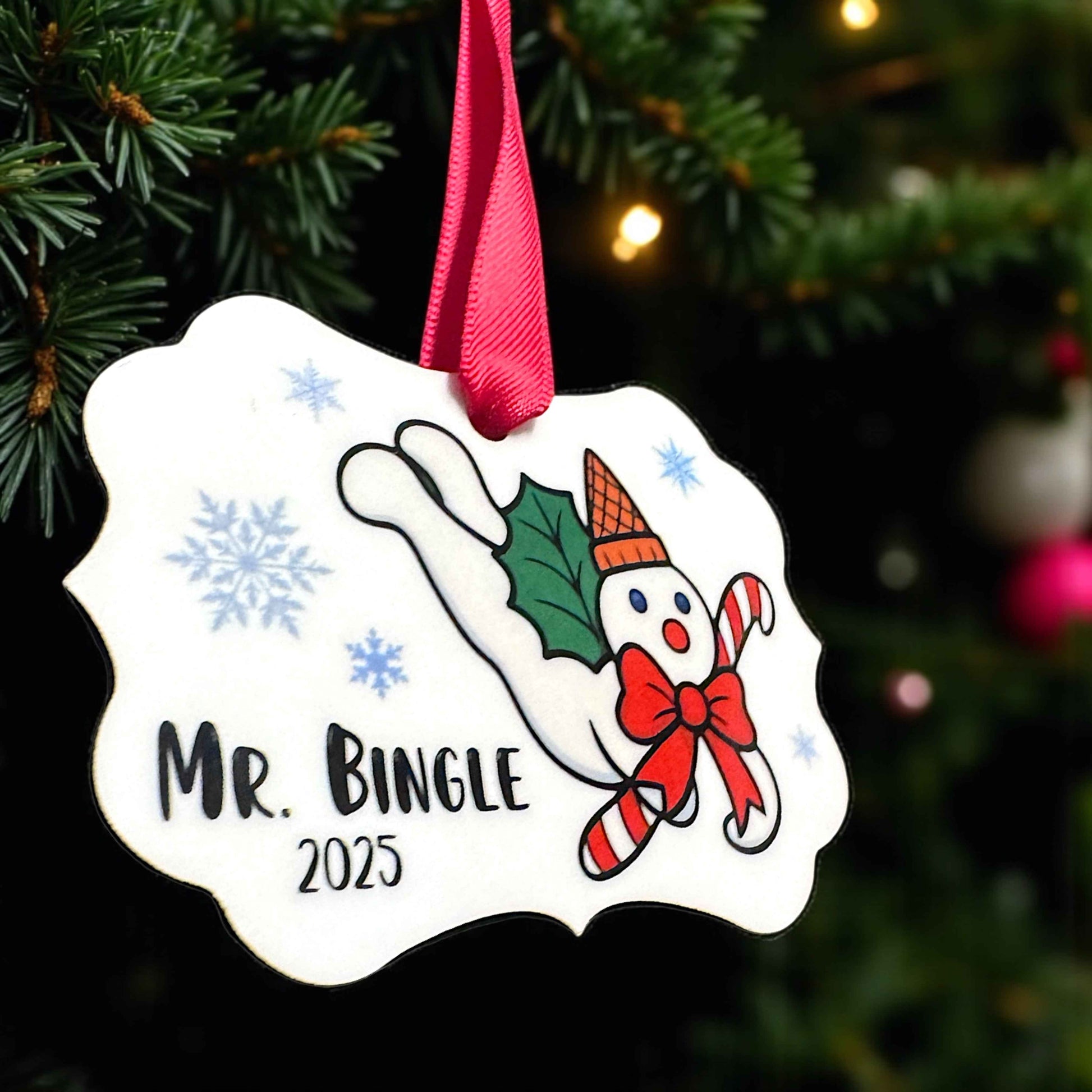 Mr. Bingle 2025 Christmas Ornament – Holiday Collectible Keepsake 🎄