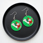 Mr. Bingle Christmas Dangle Earrings – Handmade Holiday Jewelry 🎄