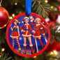 K-Pop Demon Hunters Personalized Christmas Ornament