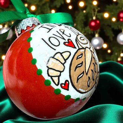 "I’ll Bake Love to You" Christmas Ornament – Whisking Up Holiday Magic!