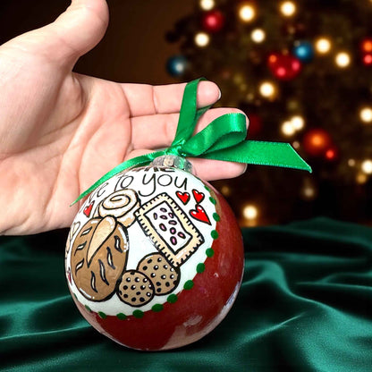 "I’ll Bake Love to You" Christmas Ornament – Whisking Up Holiday Magic!