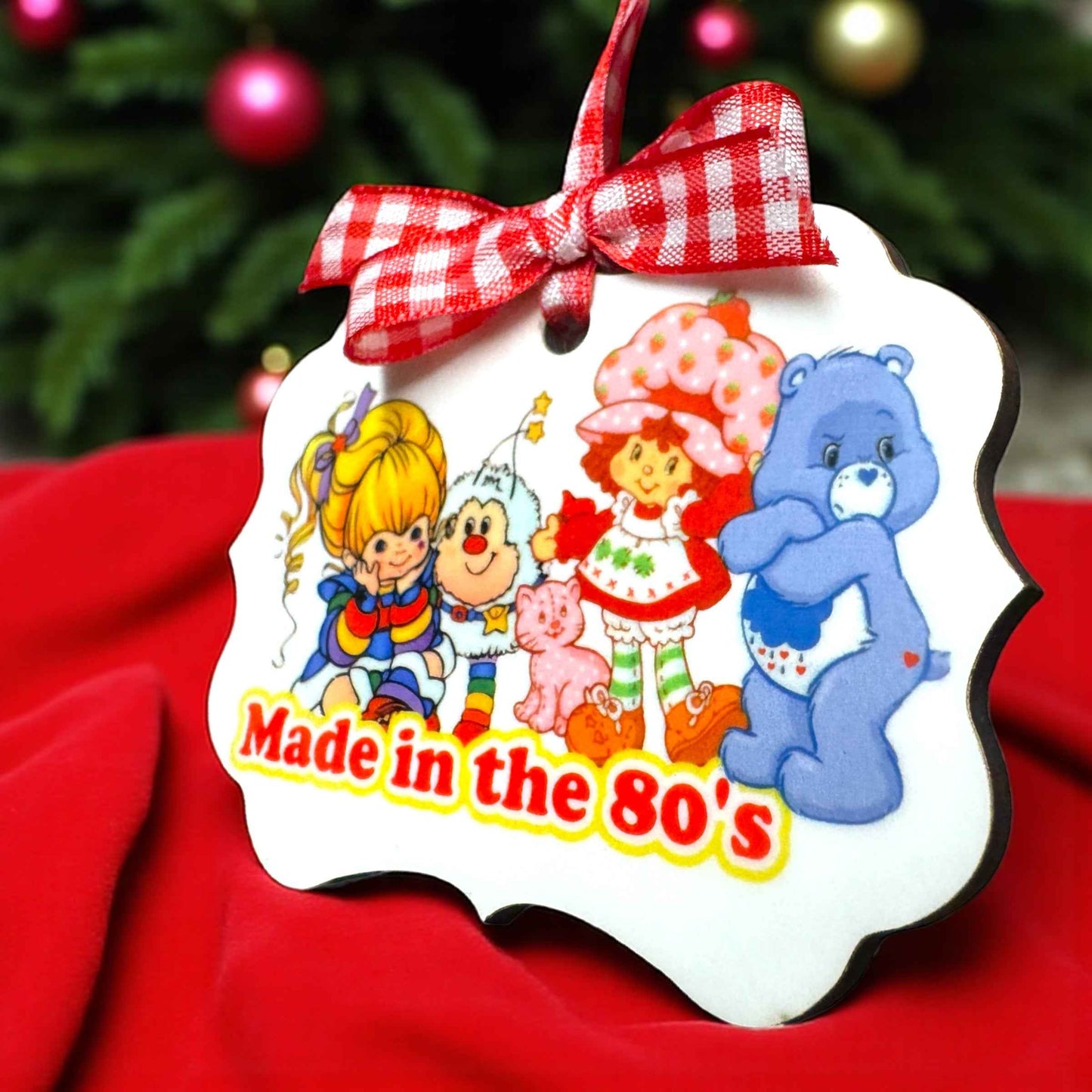 Made in the 80’s Ornament | Retro 80’s Cartoon Nostalgia | Millennial 40th Birthday Gift