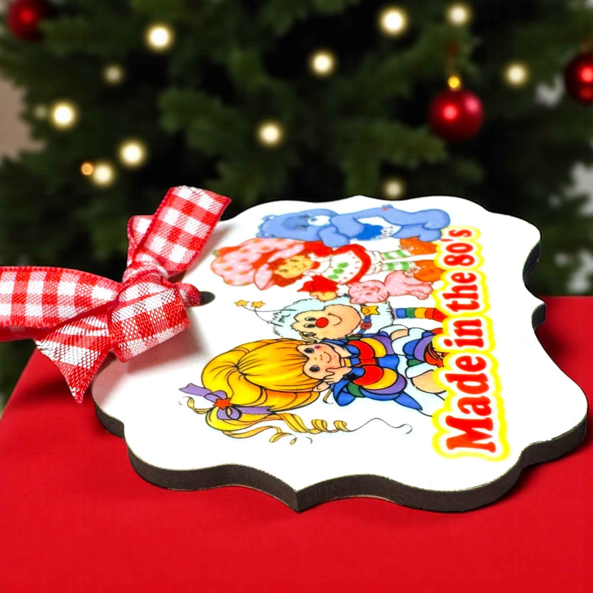 Made in the 80’s Ornament | Retro 80’s Cartoon Nostalgia | Millennial 40th Birthday Gift