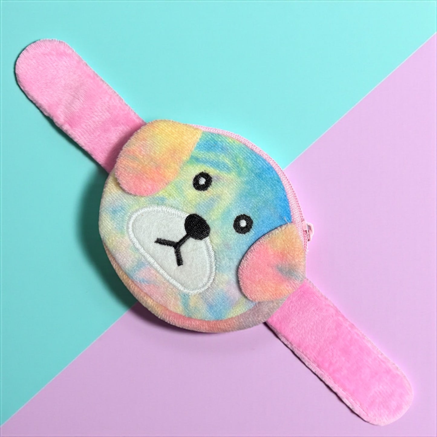 Cute & Cozy: Custom Plush Slap Bracelet Wrist Wallets!