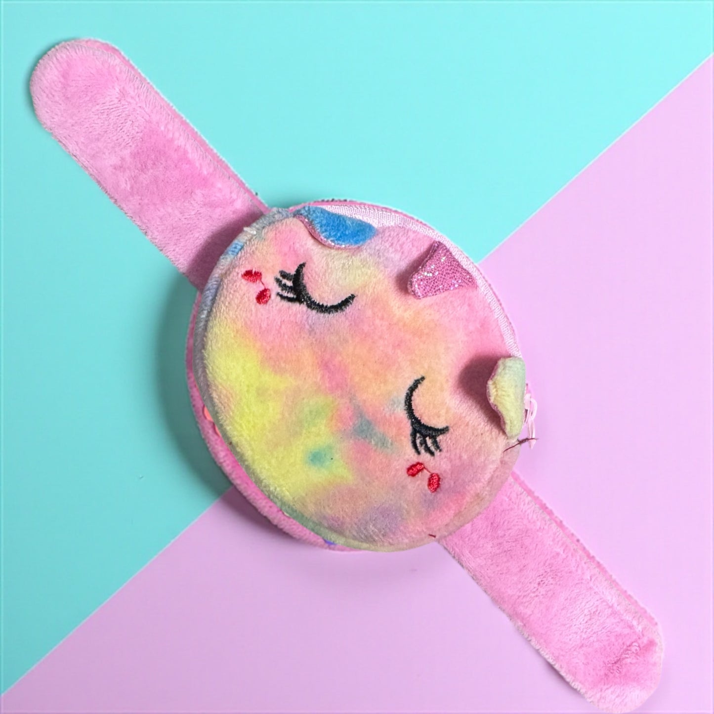 Cute & Cozy: Custom Plush Slap Bracelet Wrist Wallets!