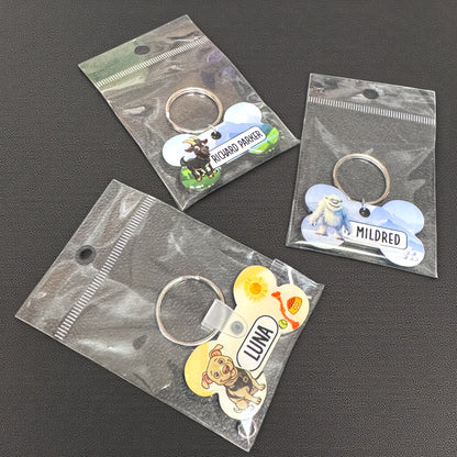 Personalized Cartoon Pet Tags | Custom Artist-Created Pet ID Tag