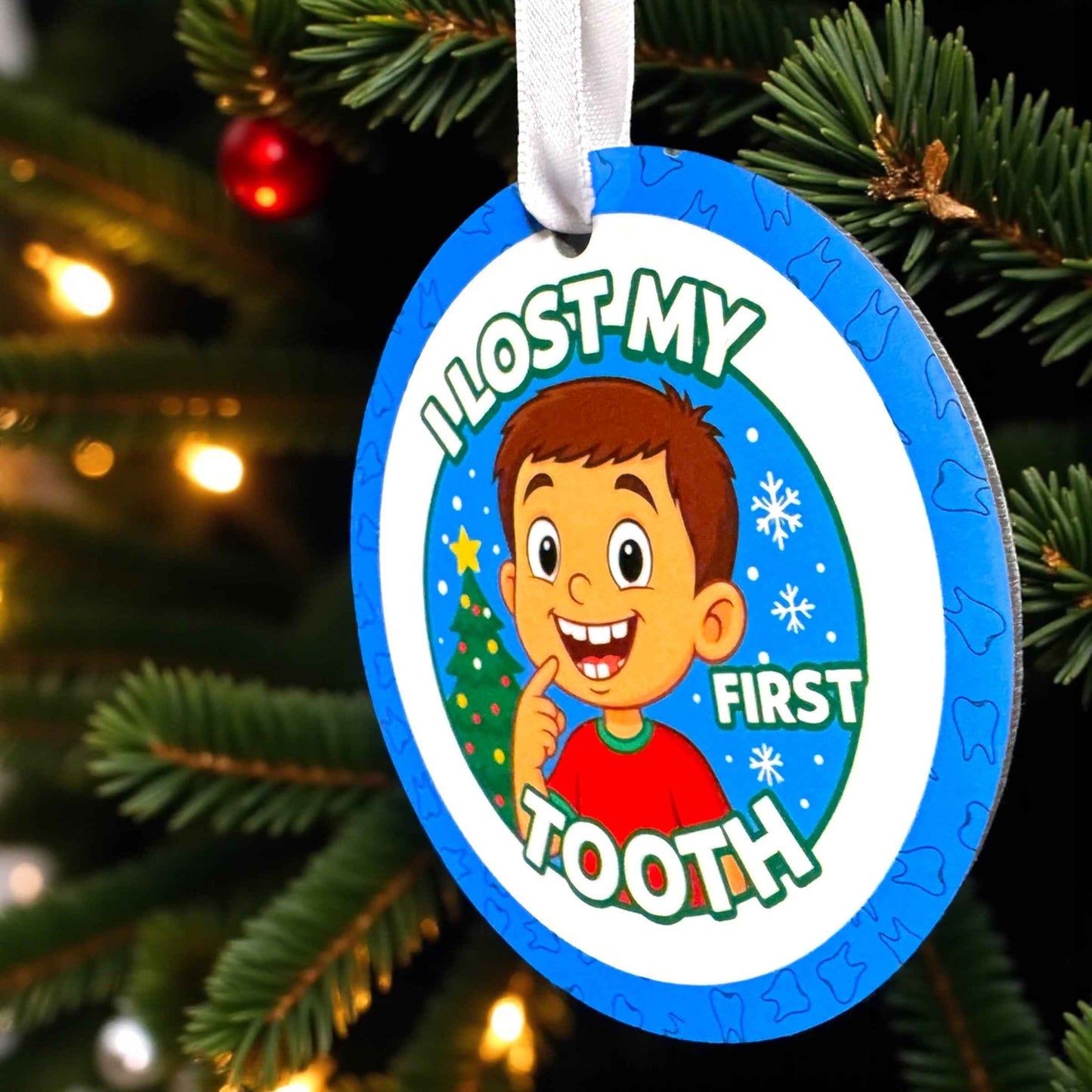 I Lost My First Tooth Ornament - Personalized Keepsake for Cherished Memories!