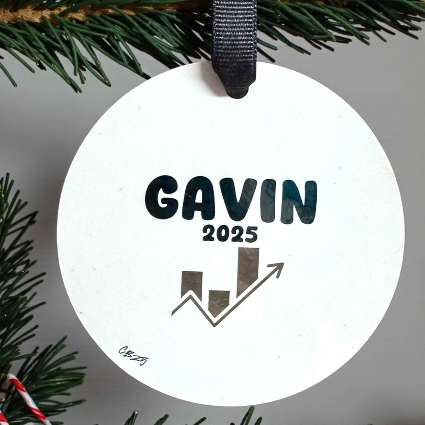 SLEIGH THE MARKET Ornament - For the Stock Market Whiz!