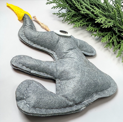 Elephant Friendship Ornament Set (2 Pack) with Story Card | Sister & Best Friend Gift