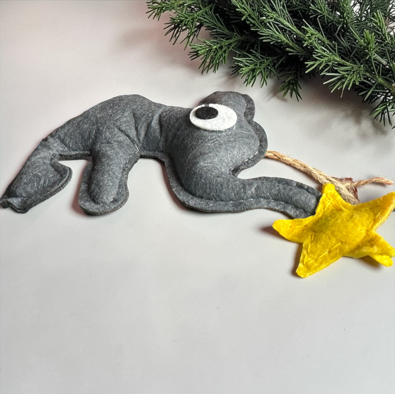 Elephant Friendship Ornament Set (2 Pack) with Story Card | Sister & Best Friend Gift