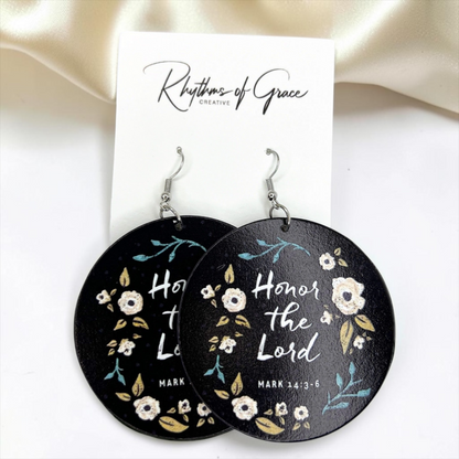 Faith & Fashion – Bible Verse Earrings with Purpose