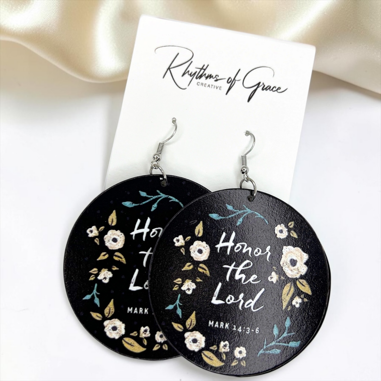 Faith & Fashion – Bible Verse Earrings with Purpose
