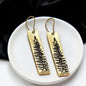 Gold Tree Dangle Earrings - Embrace Nature in Style! 🌟