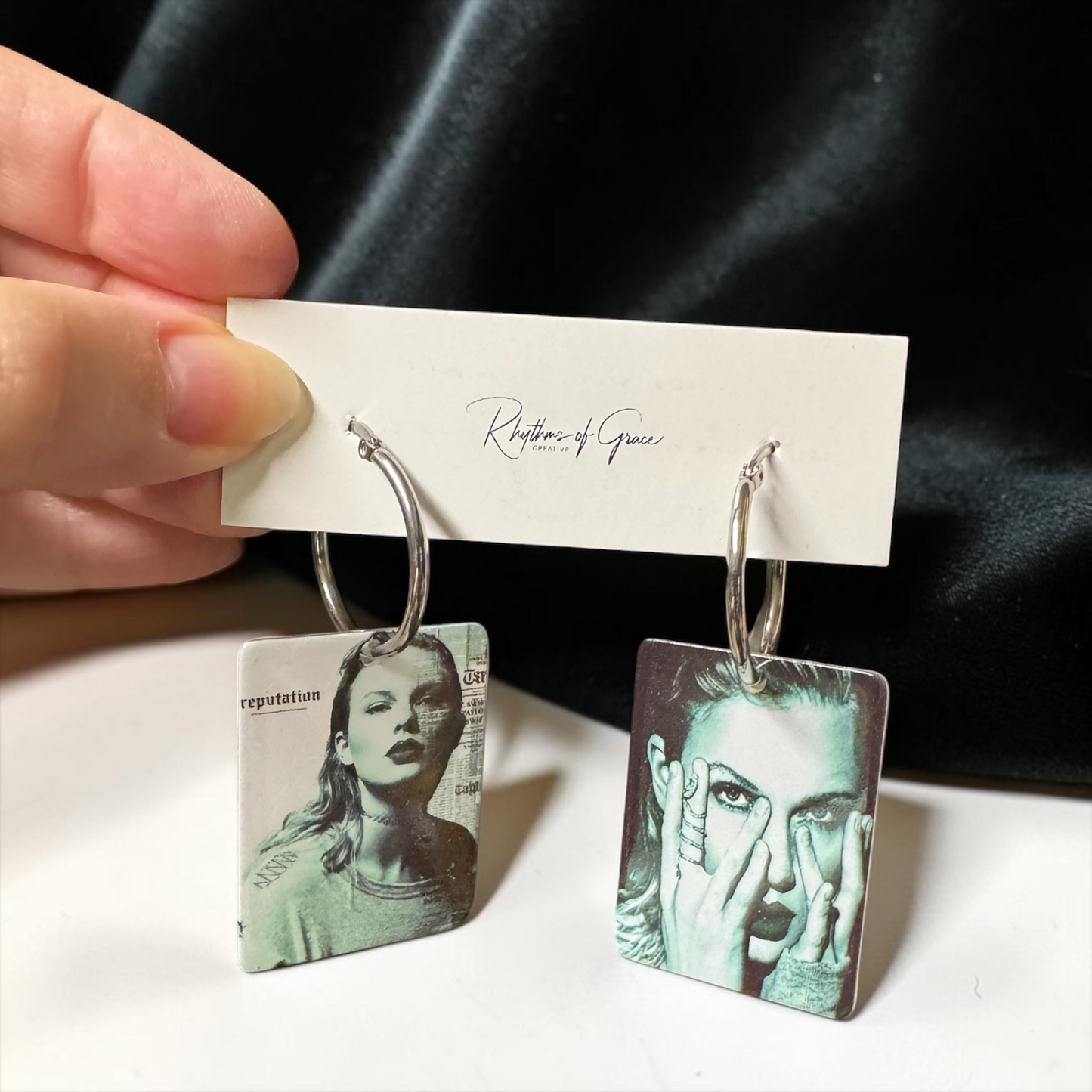 Taylor Swift Eras Tour Inspired Earrings - Fearless, Red, Lover Styles - Fan Jewelry