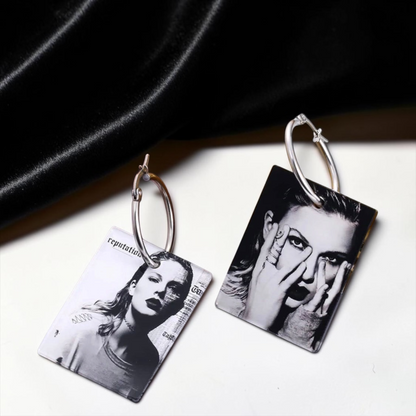 Taylor Swift Eras Tour Inspired Earrings - Fearless, Red, Lover Styles - Fan Jewelry