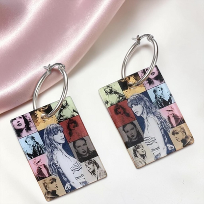 Taylor Swift Eras Tour Inspired Earrings - Fearless, Red, Lover Styles - Fan Jewelry