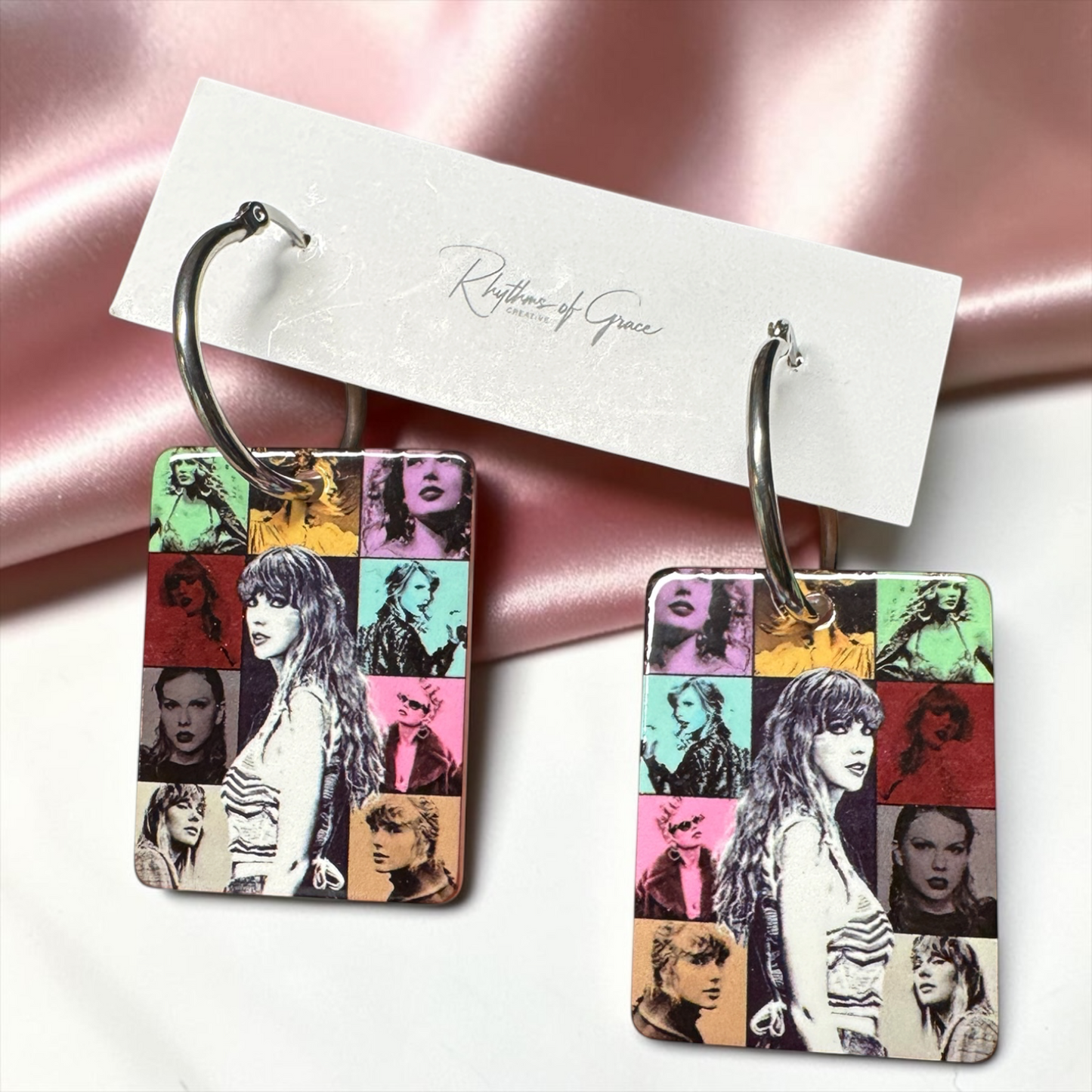 Taylor Swift Eras Tour Inspired Earrings - Fearless, Red, Lover Styles - Fan Jewelry