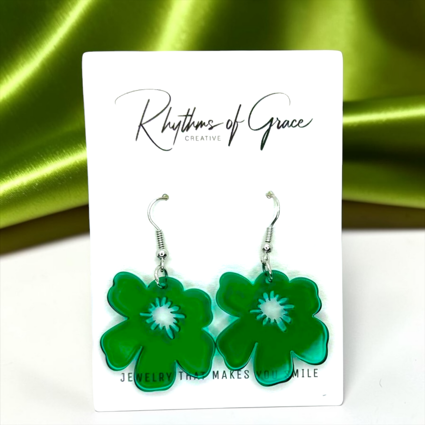 Tropical Flower Dangle Earrings 🌼 - Bring the Paradise to You!