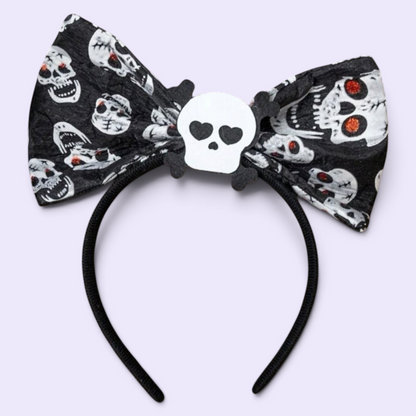 Skull-tastic Halloween Headband: Unleash Your Spooky Style