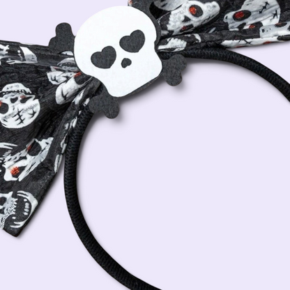 Skull-tastic Halloween Headband: Unleash Your Spooky Style