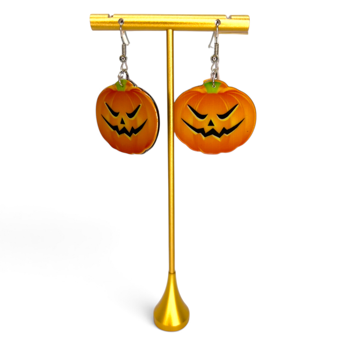 Halloween Earrings - Halloween Accessories, Witch Earrings, Not So Scary, Pumpkin Earrings, Scream Ghost