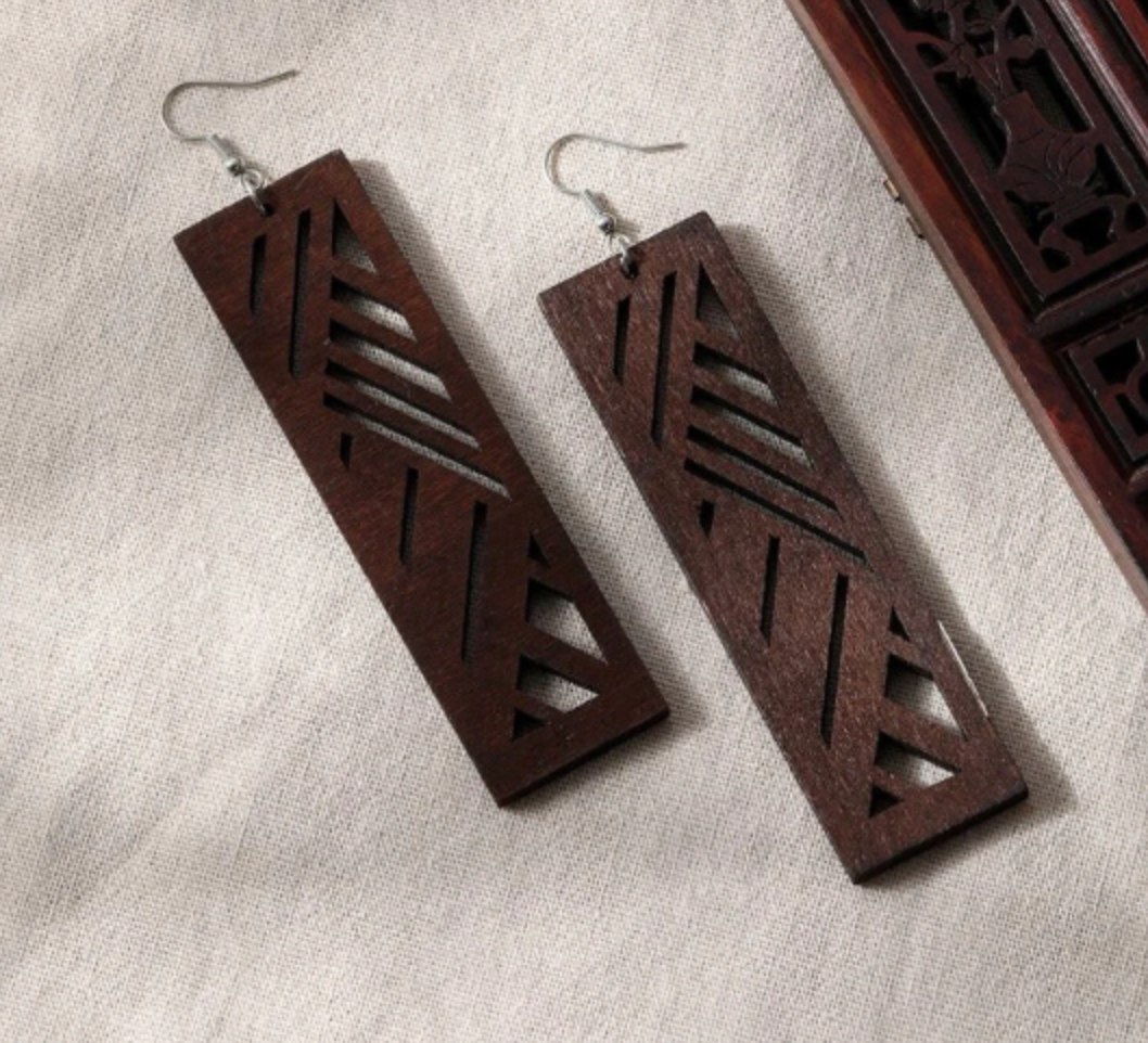 Rustic Chic: Handmade Boho Wooden Earrings to Elevate Your Style! - Rhythms of Grace Creative