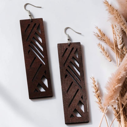 Rustic Chic: Boho Wooden Earrings to Elevate Your Style!