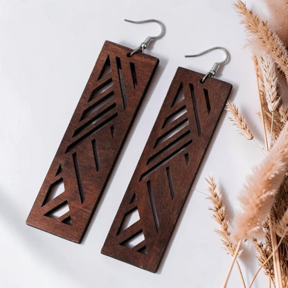 Rustic Chic: Boho Wooden Earrings to Elevate Your Style!