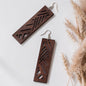 Rustic Chic: Boho Wooden Earrings to Elevate Your Style!