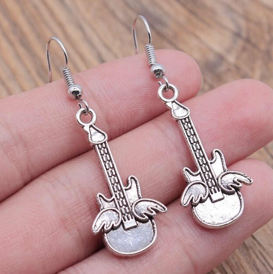 Strike a Chord: Stylish Musical Instrument Earrings for Every Music Lover! - Rhythms of Grace Creative