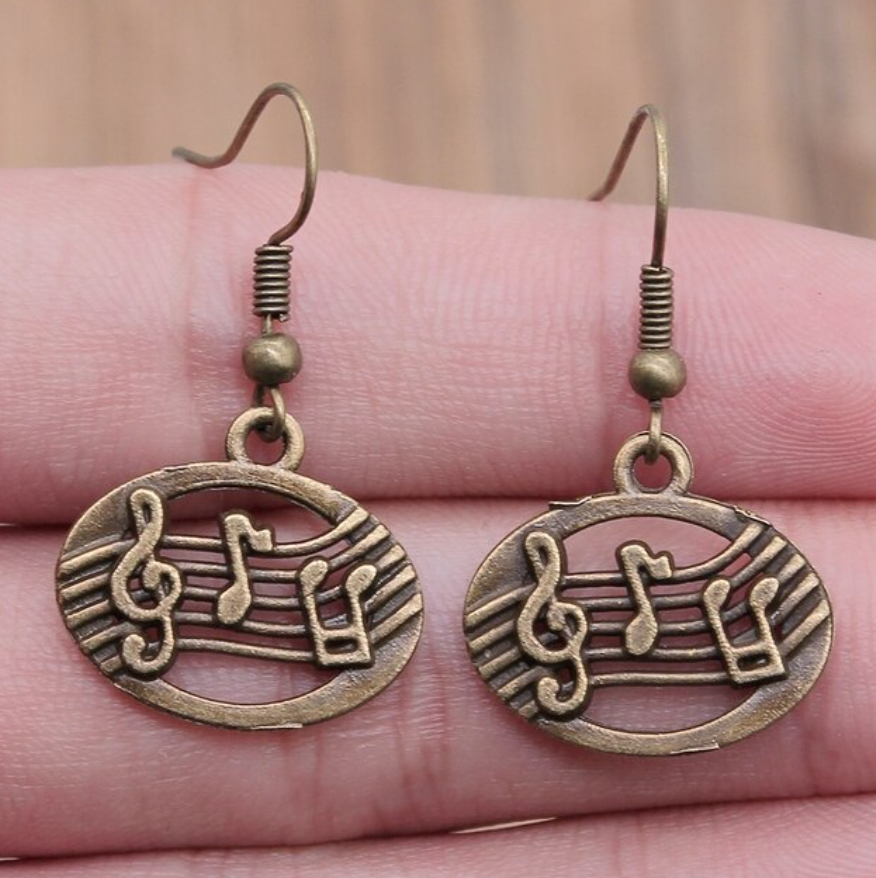 Strike a Chord: Stylish Musical Instrument Earrings for Every Music Lover! - Rhythms of Grace Creative