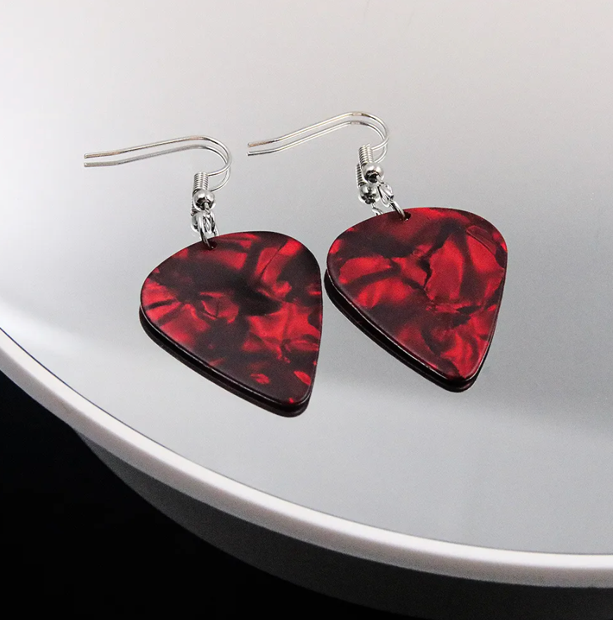 Pick Your Sound: Rock Out with Our Guitar Pick Earrings! 🎸 - Rhythms of Grace Creative