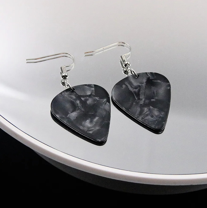 Pick Your Sound: Rock Out with Our Guitar Pick Earrings! 🎸 - Rhythms of Grace Creative