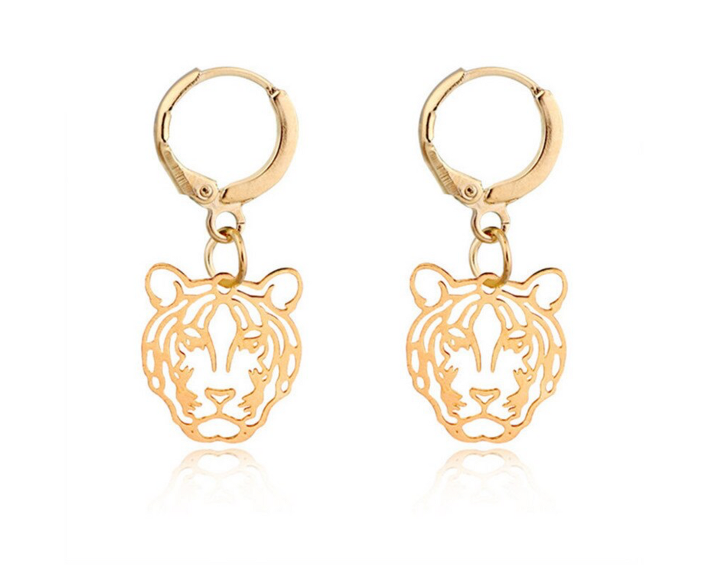 Roar into Style: Tiger Earrings Collection 🐅 - Rhythms of Grace Creative