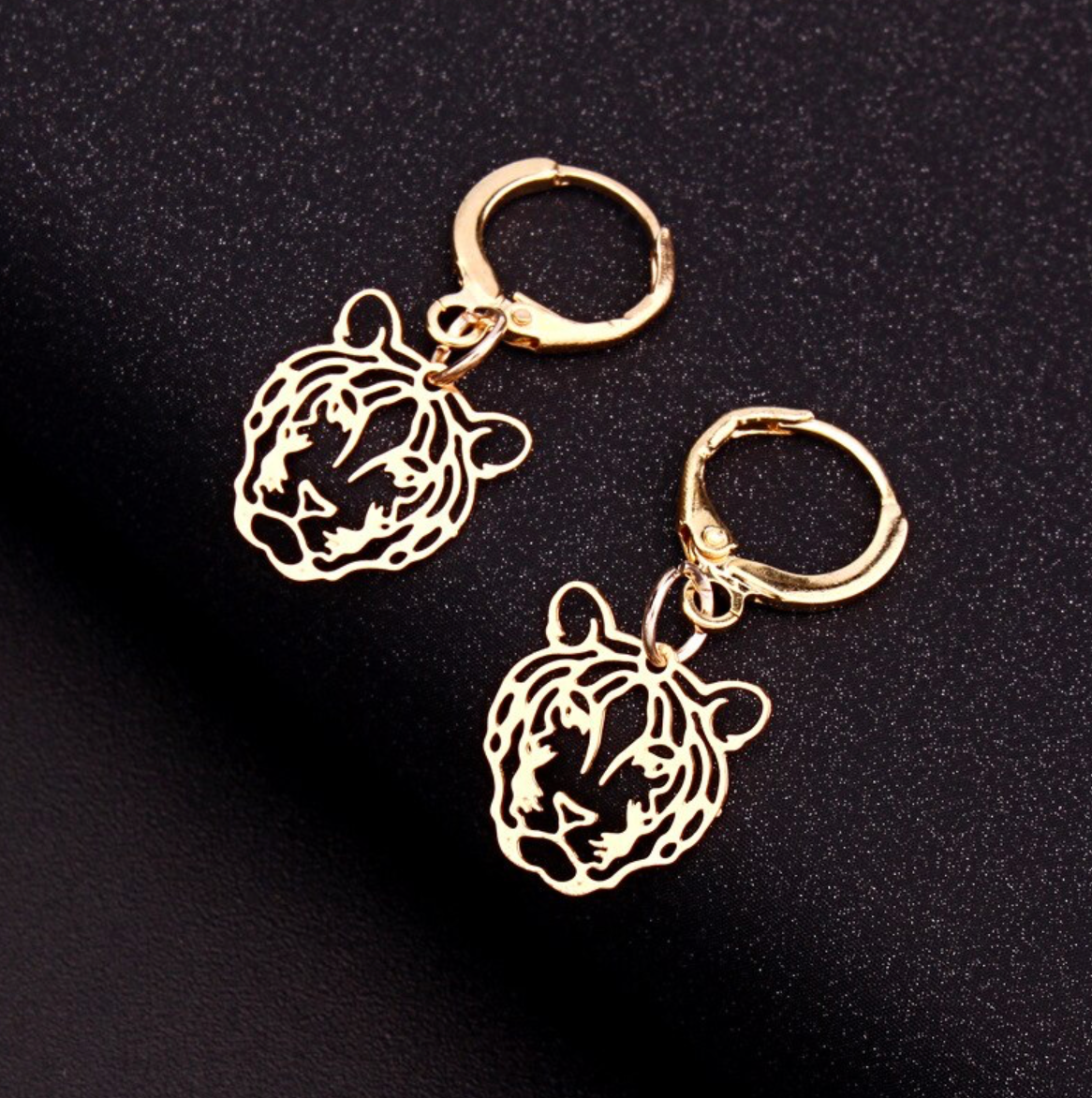 Roar into Style: Tiger Earrings Collection 🐅 - Rhythms of Grace Creative