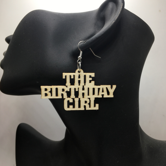 Party Vibes: 'Birthday Girl' Earrings for the Ultimate Celebration! - Rhythms of Grace Creative