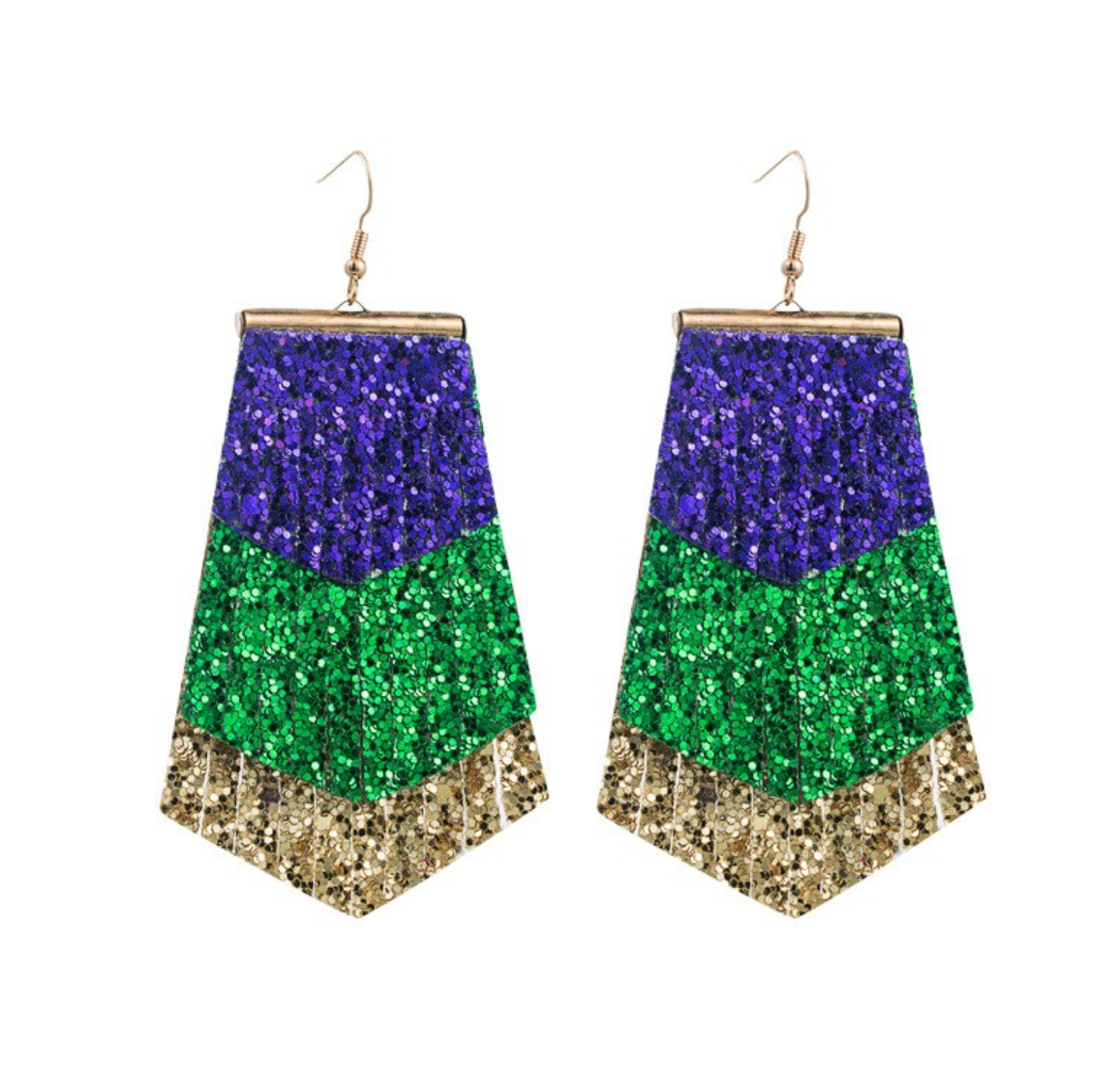 Sparkle and Shine at Mardi Gras: Glitter Earrings Extravaganza! - Rhythms of Grace Creative
