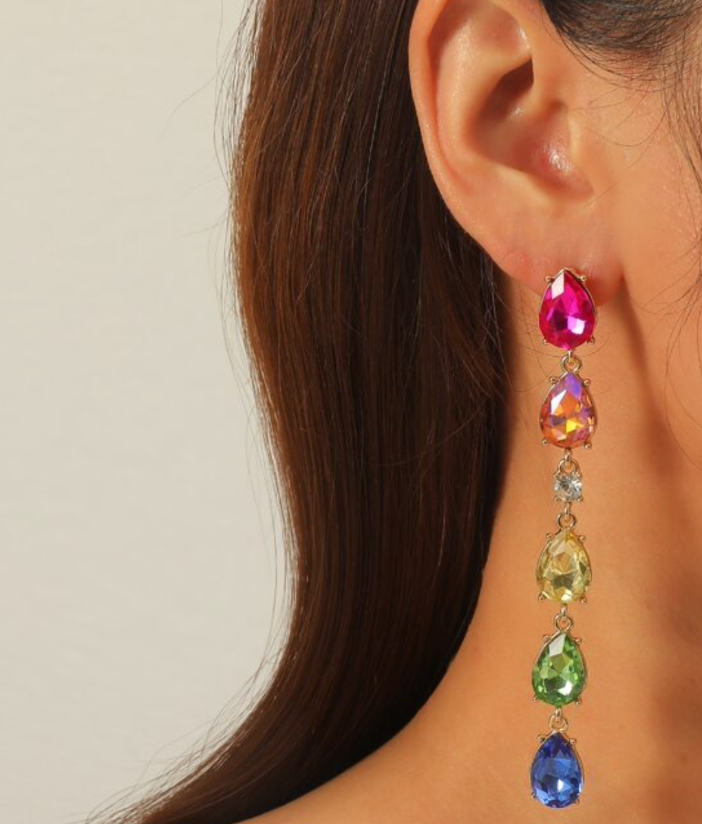 Sparkle & Shine with Our Rainbow Drop Earrings! - Rhythms of Grace Creative