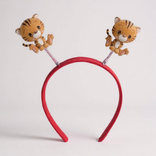 Roar in Style – Cute Tiger Headband for Kids & LSU Fans! 💜💛