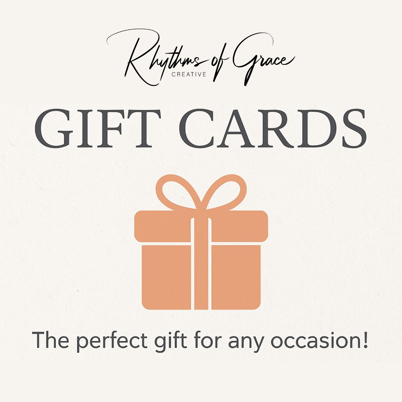Rhythms of Grace Gift Card