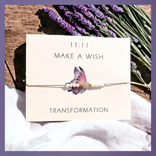Make a Wish 11:11 Beaded Bracelet — Wear Your Dreams, Spark Your Transformation!