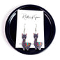 Llama Love: Whimsical Dangle Earrings for a Playful Pop of Style!