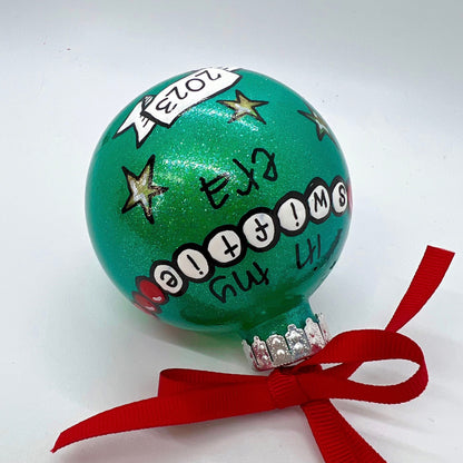 Swiftie Ornament - Eras Tour Ornament, Christmas Ornament, Holiday Ornament, Swiftie Era, Merry Swiftmas, Christmas Era, Eras Tour Gift - Rhythms of Grace Creative