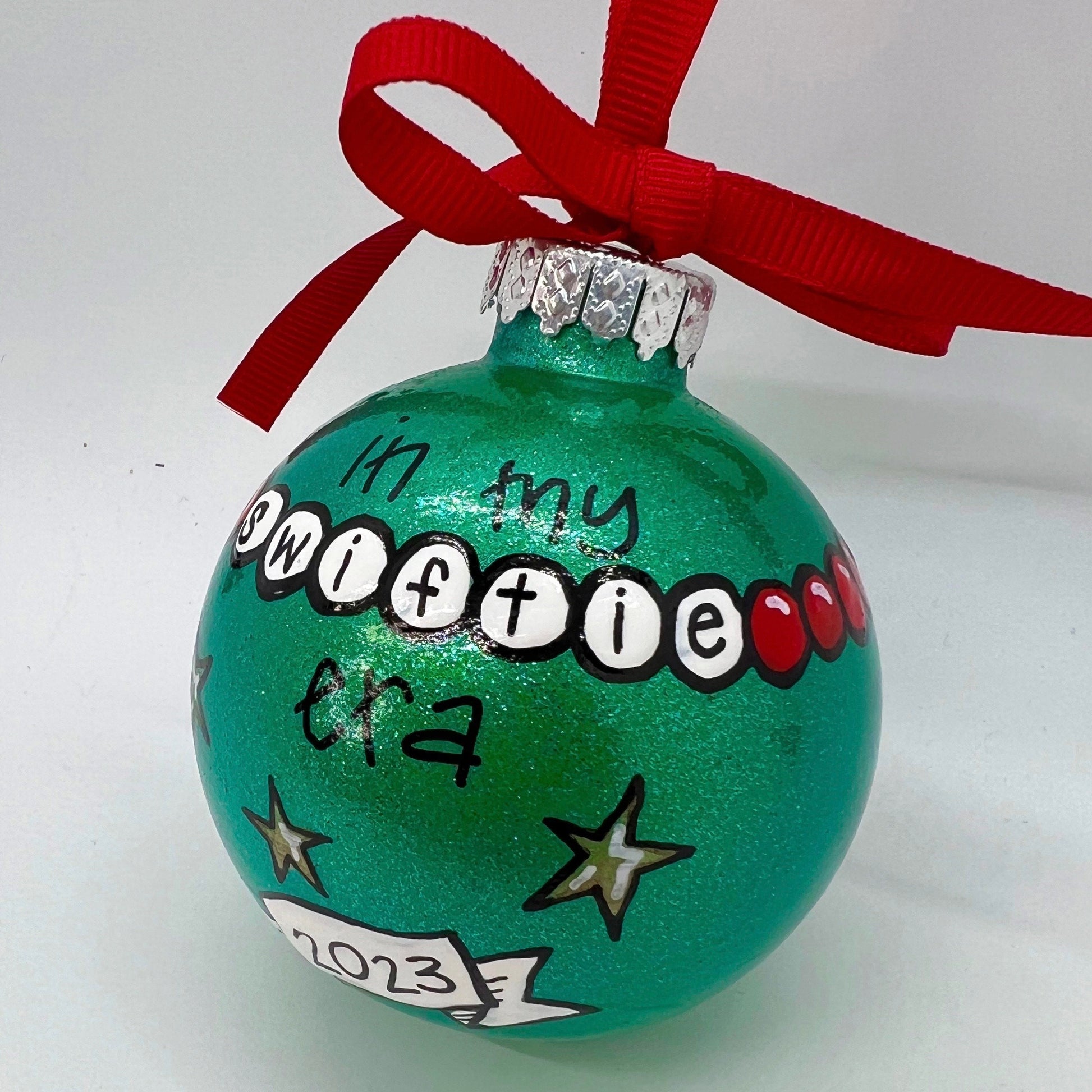 Swiftie Ornament - Eras Tour Ornament, Christmas Ornament, Holiday Ornament, Swiftie Era, Merry Swiftmas, Christmas Era, Eras Tour Gift - Rhythms of Grace Creative
