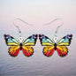 Whimsical Butterfly Earrings – Colorful Dangle Collection