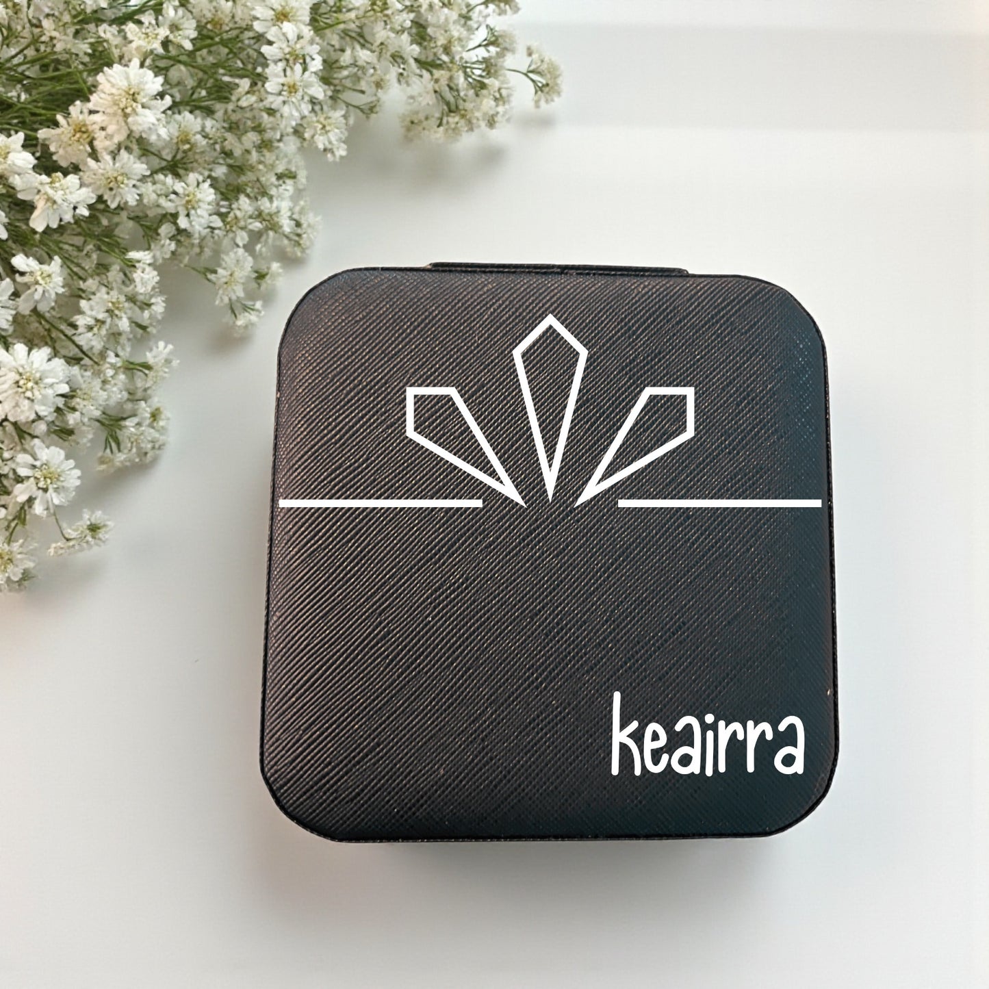 Personalized Travel Jewelry Box – Custom Gift for Bridesmaids, Birthdays & More!