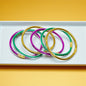 Sparkle & Shine: Handcrafted Mardi Gras Bangle Bracelets!✨
